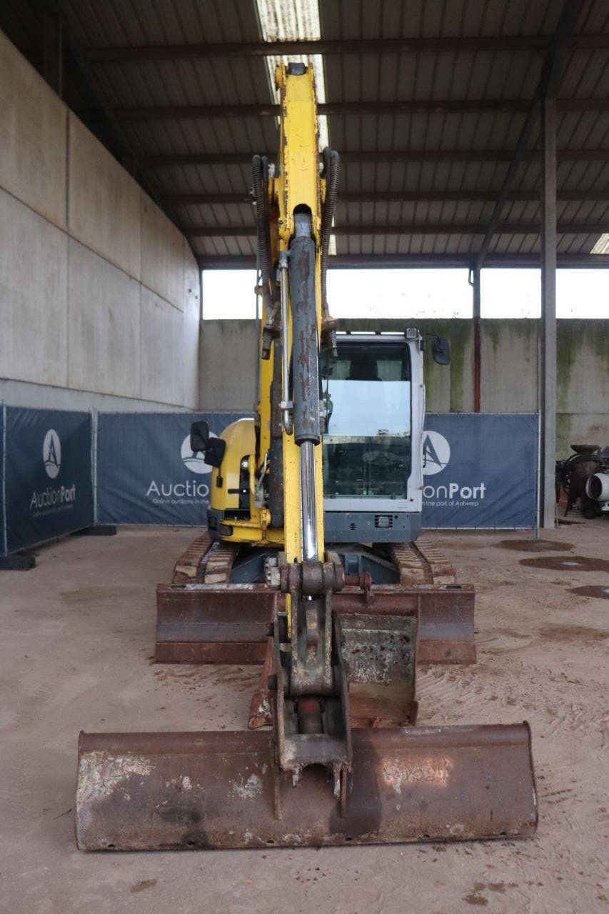 Wacker Neuson EZ80 Diesel 36.4kW Tracked Excavator 2017