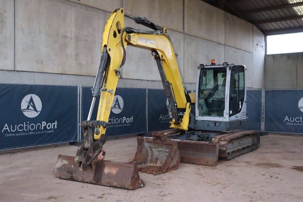 Wacker Neuson EZ80 Diesel 36.4kW Tracked Excavator 2017