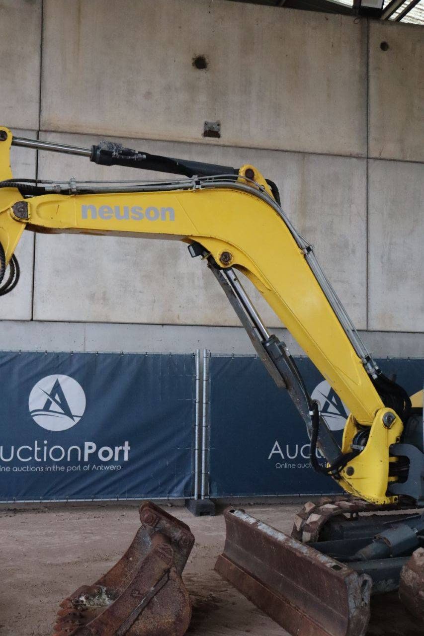 Wacker Neuson EZ80 Diesel 36.4kW Tracked Excavator 2017