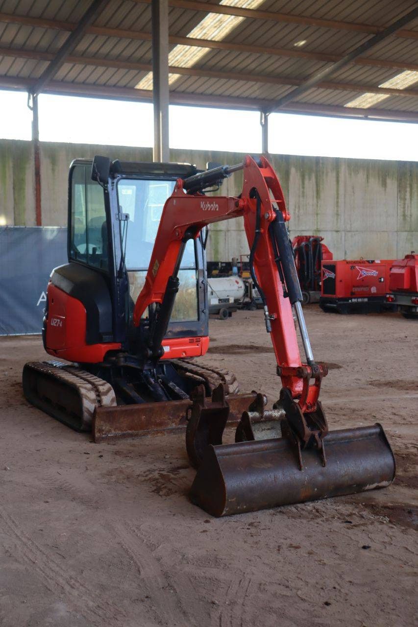 Rupsgraafmachine Kubota U27-4 Diesel 15.5kW 2016