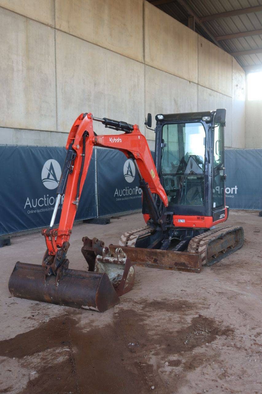 Rupsgraafmachine Kubota U27-4 Diesel 15.5kW 2016