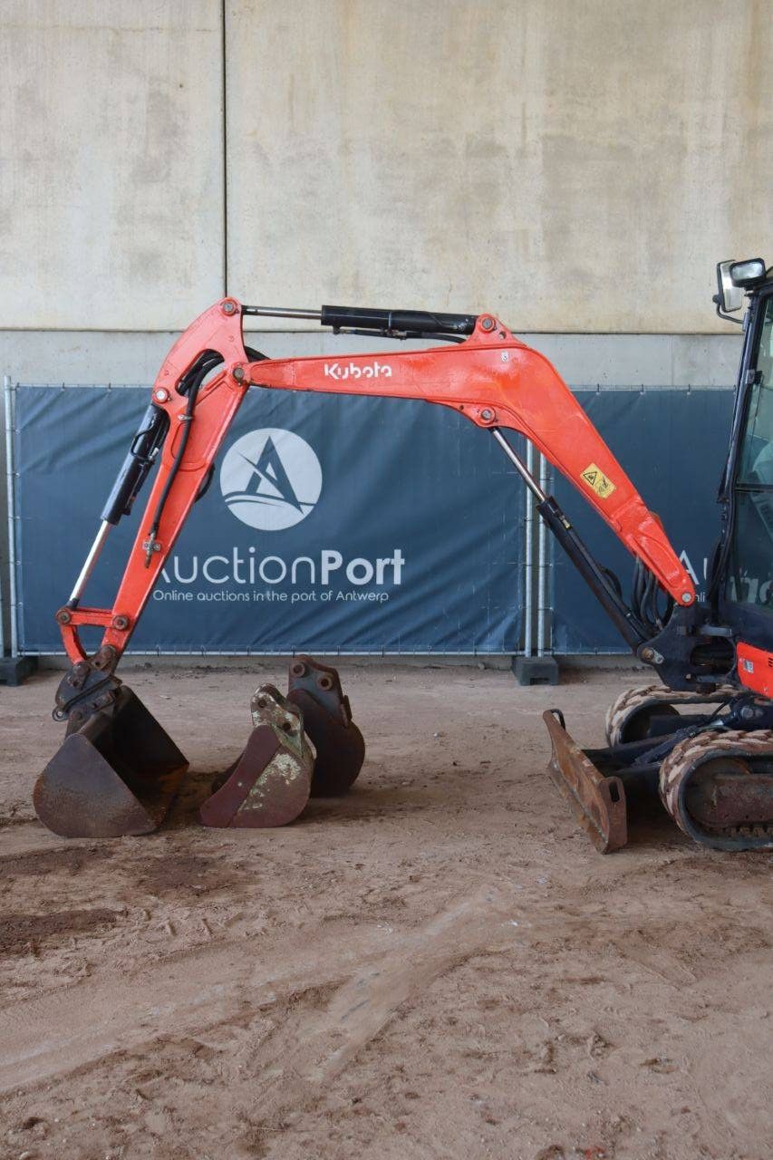 Rupsgraafmachine Kubota U27-4 Diesel 15.5kW 2016