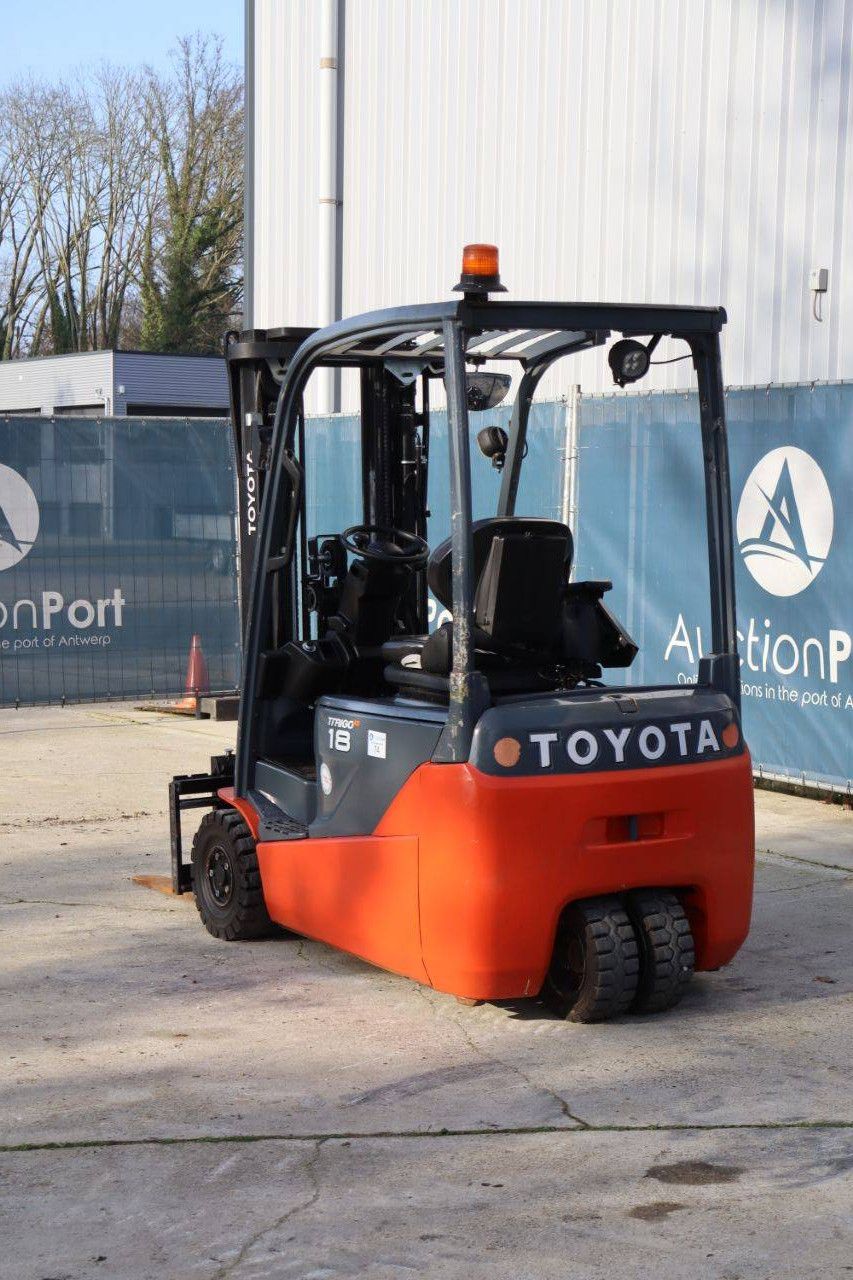 Toyota 8FBE18T Electric Forklift 1800kg 4.5m 2018
