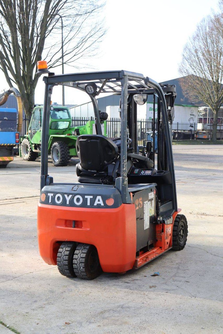 Toyota 8FBE18T Electric Forklift 1800kg 4.5m 2018