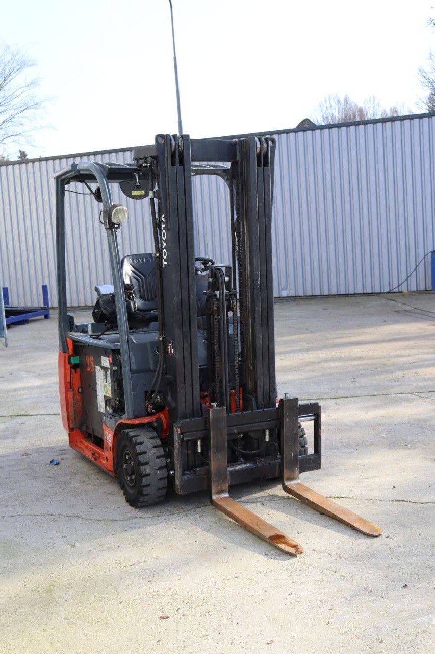 Toyota 8FBE18T Electric Forklift 1800kg 4.5m 2018