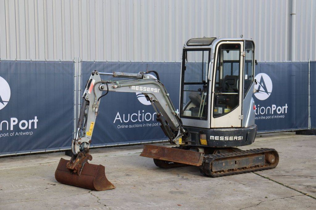 Mini excavator Messersi M-22U/C Diesel 17.5kW 2007
