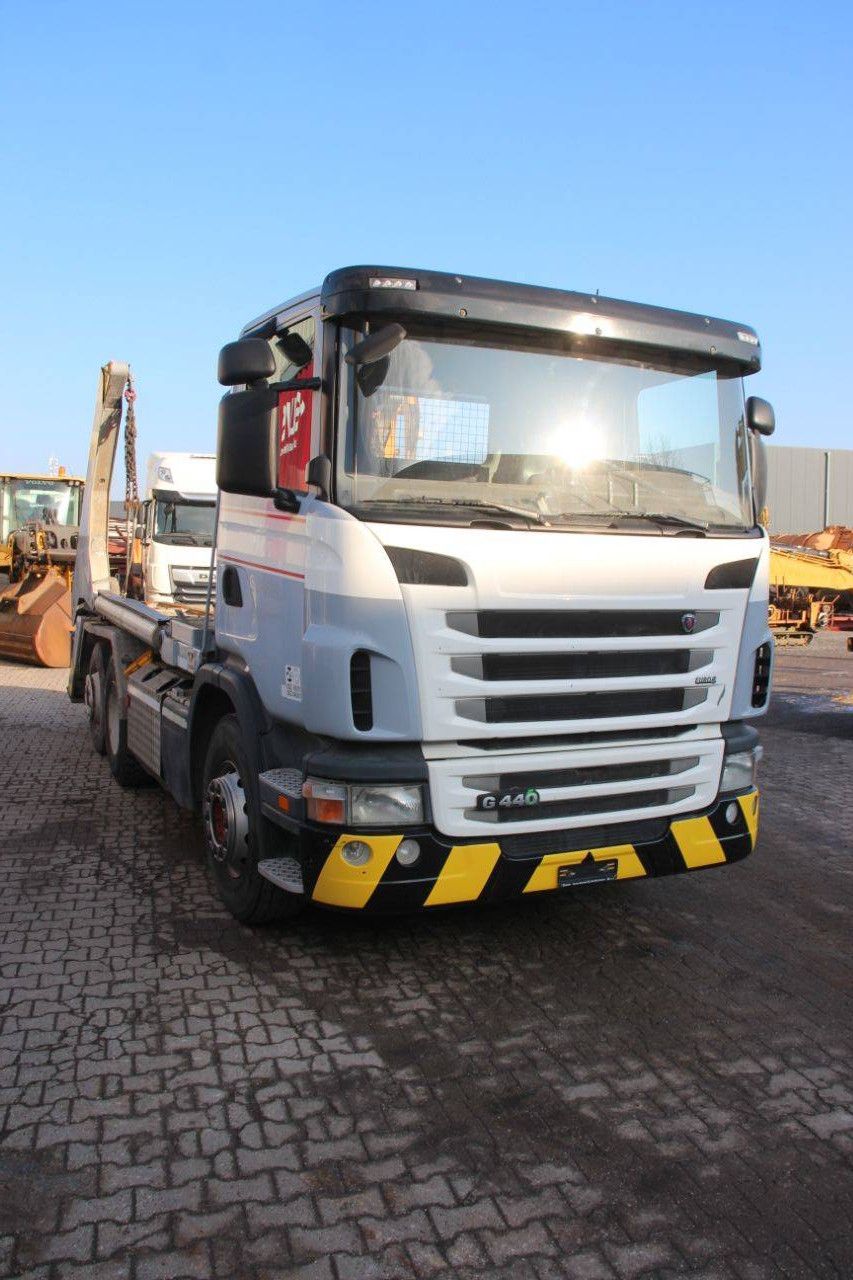 Hooklift system Truck Scania G440 Diesel 2012