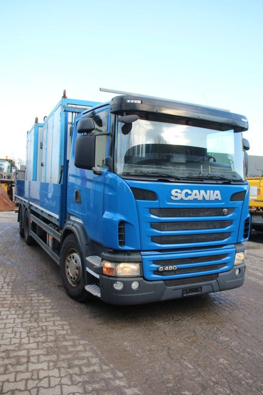 Scania G480 Diesel-Pritschenwagen 2012