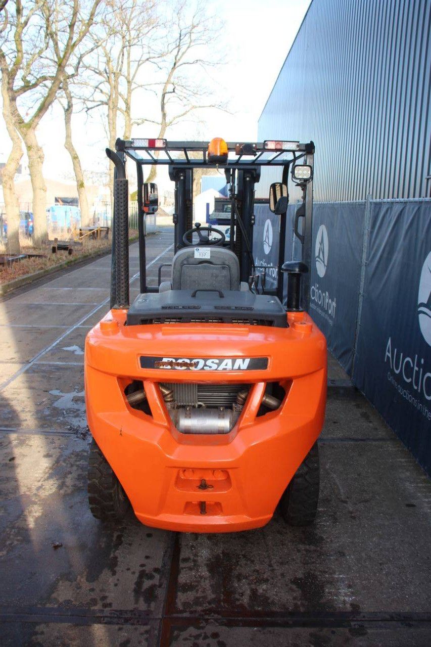 Doosan D40SC-7 Diesel Forklift 4000kg 4.7m 2018