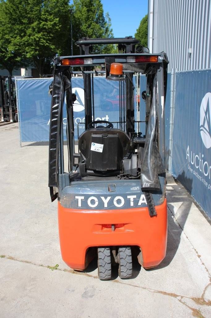 Toyota 8FBE15T Electric Forklift 1500kg 3.7m 2016