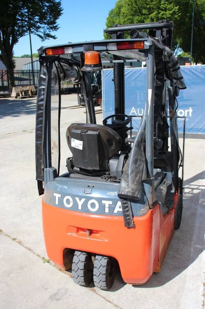 Toyota 8FBE15T Electric Forklift 1500kg 3.7m 2016