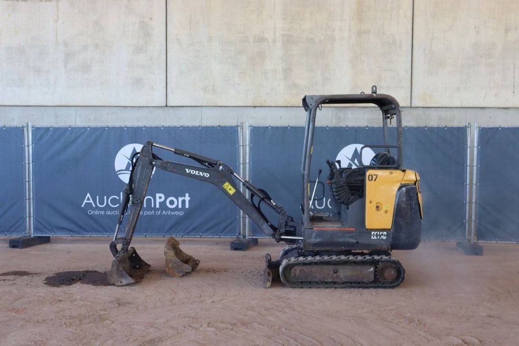Minibagger Volvo EC15D Diesel 12kW 2018