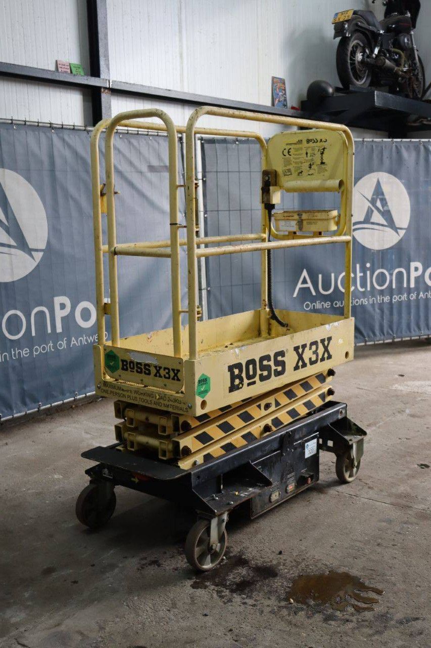Boss X3X Electric Scissor Lift 5.20m 2019