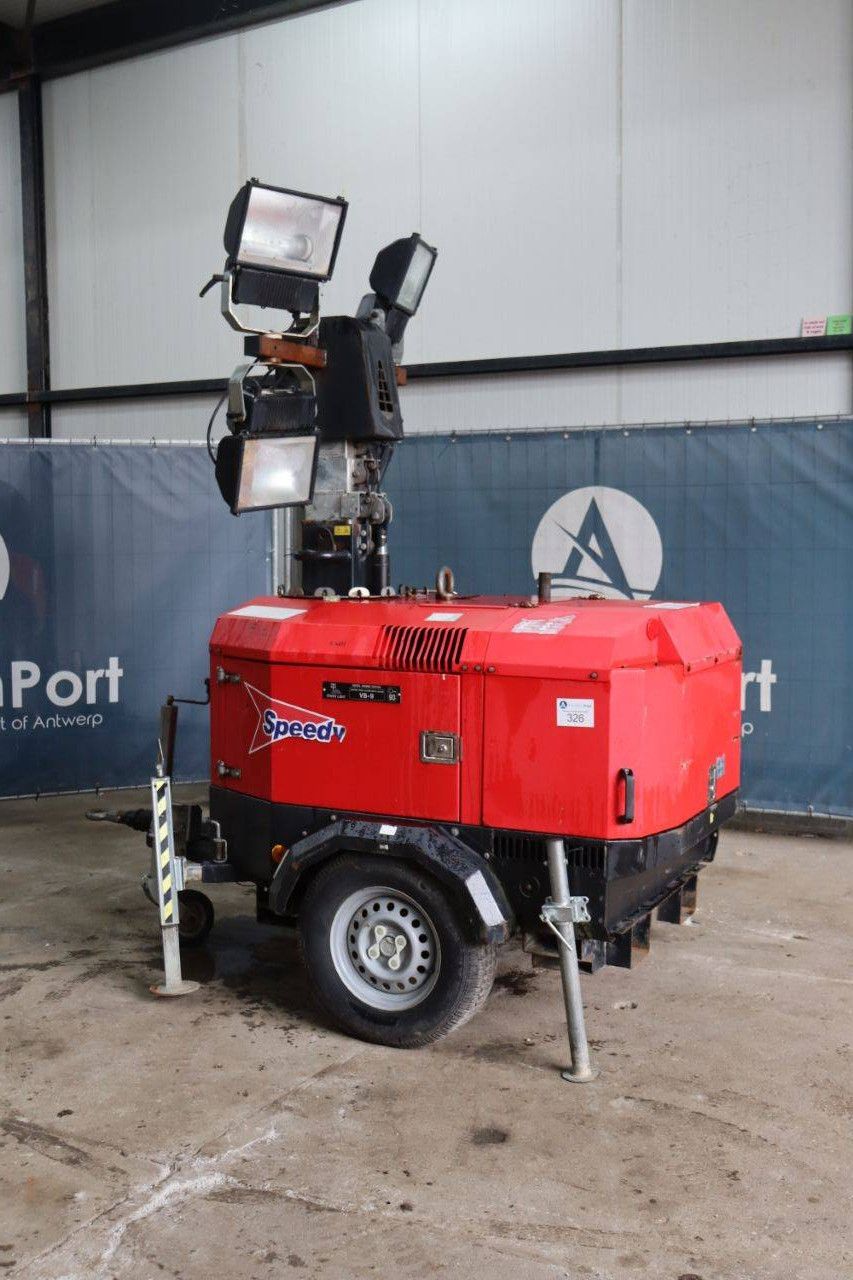 Lichtmast Speedy VB-9 Diesel 5kVA