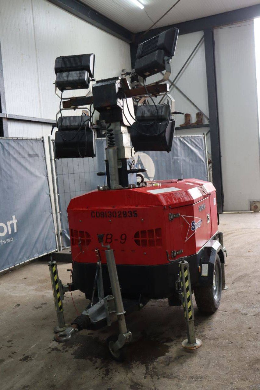 Lichtmast Speedy VB-9 Diesel 5kVA