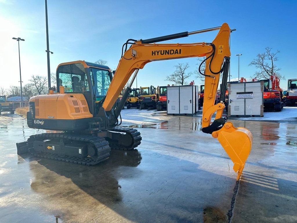 Raupenbagger Hyundai R60VS Diesel 2020