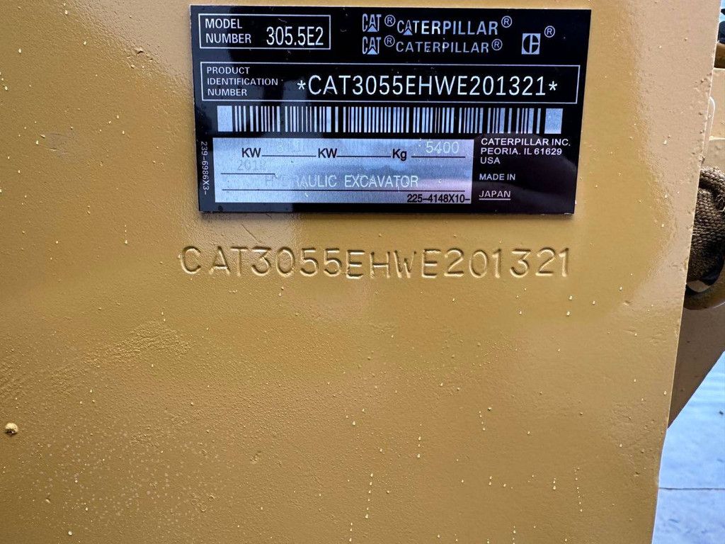 Raupenbagger Caterpillar 305.5E2 Diesel 2012