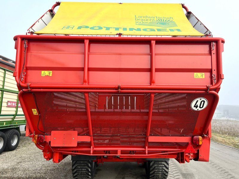 Pöttinger Europrofi 3 D mit neuer 22,5-Zoll-Bereifung und 16-Tonnen zul GG