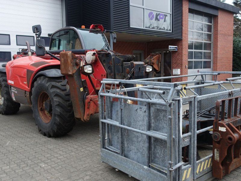 Manitou MT1840A ST3B // Med kurv, gafler, dreje led og trådløs fjernbetj