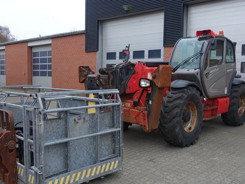 Manitou MT1840A ST3B // Med kurv, gafler, dreje led og trådløs fjernbetj