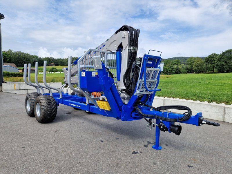 Scandic ST-12D 16t 9m Kran 750kg Hubkraft Druckluft Funkfernsteuerung