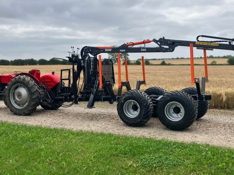 BMF 5 t. skovvogn med 4,3 m kran