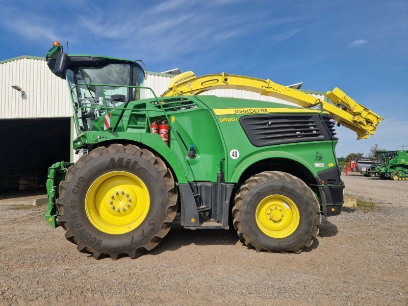 John Deere 9800 + Kemper 490 Plus