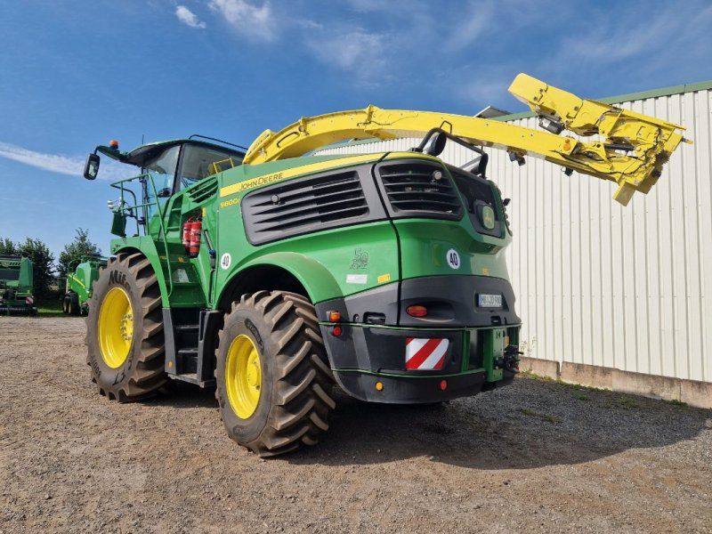 John Deere 9800 + Kemper 490 Plus