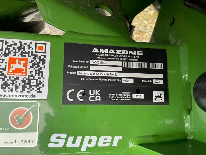 Amazone ZA-V 2600 Super Profis Tronic