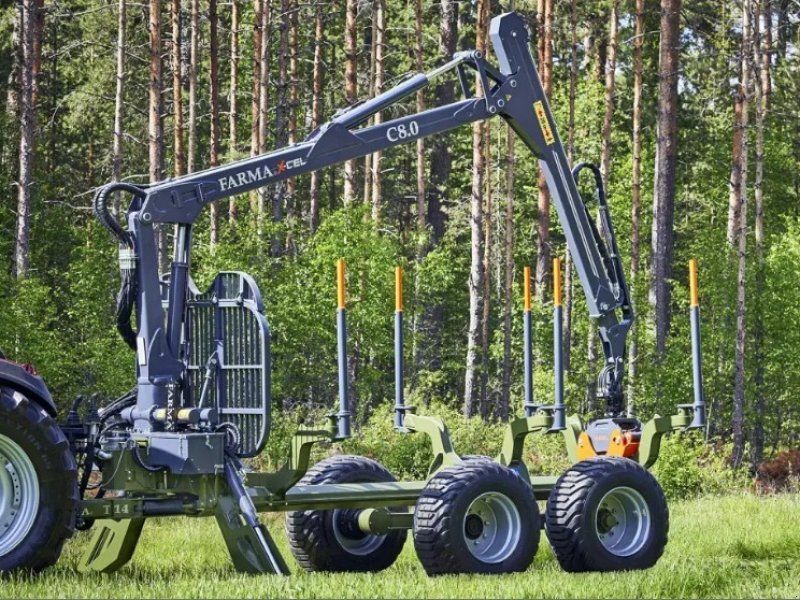 Farma CT 8,0-14 X-CEL Rückewagen mit Druckluftbremse