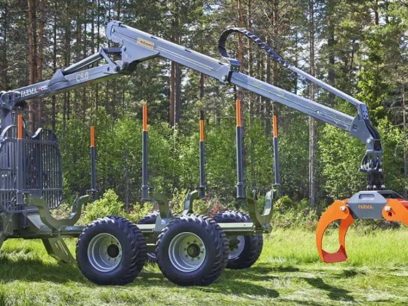 Farma CT 8,0-14 X-CEL Rückewagen mit Druckluftbremse