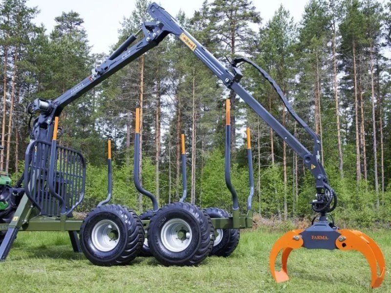 Farma CT 7,2G3-10 Rückewagen mit Druckluftbremse