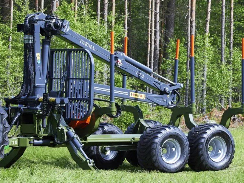 Farma CT 7,2G3-10 Rückewagen mit Druckluftbremse