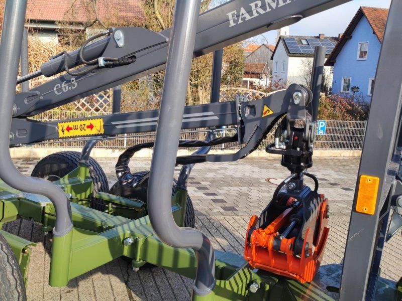 Farma CT 6,3-9DS Rückewagen mit Druckluftbremse es Modell