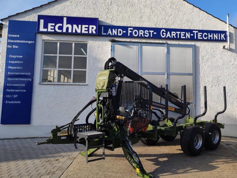 Farma CT 6,3-9DS Rückewagen mit Auflaufbremse + zusätzliche hydraulisc