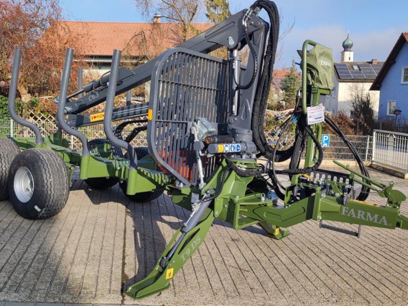 Farma CT 6,3-9DS Rückewagen mit Auflaufbremse + zusätzliche hydraulisc
