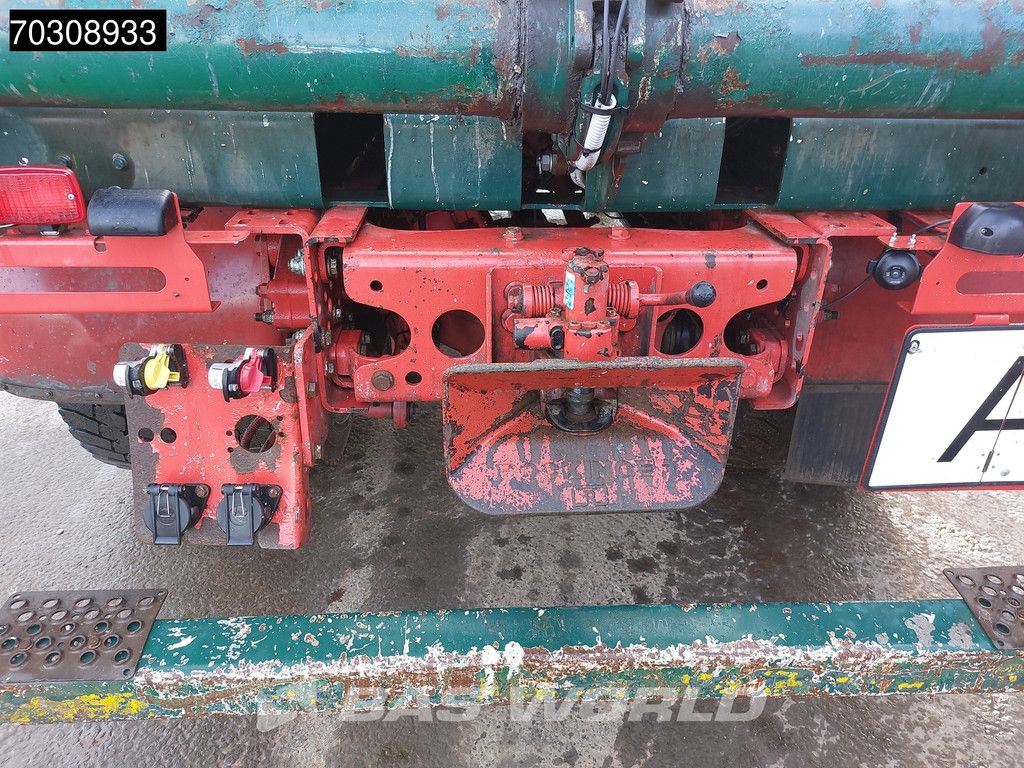 Mercedes Arocs 1833 4X2 Meiller Ak 12 LT skiploader Steelsuspension Big-Axle Automatic Euro 6