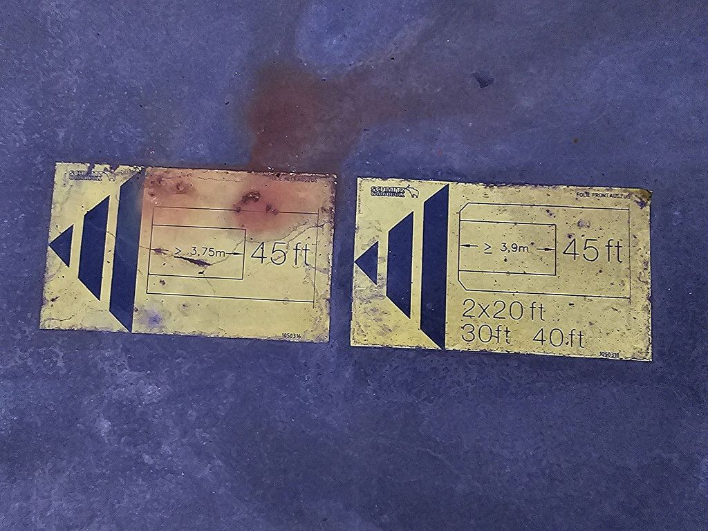 SCHMITZ SCF 25 G 45 EURO multi