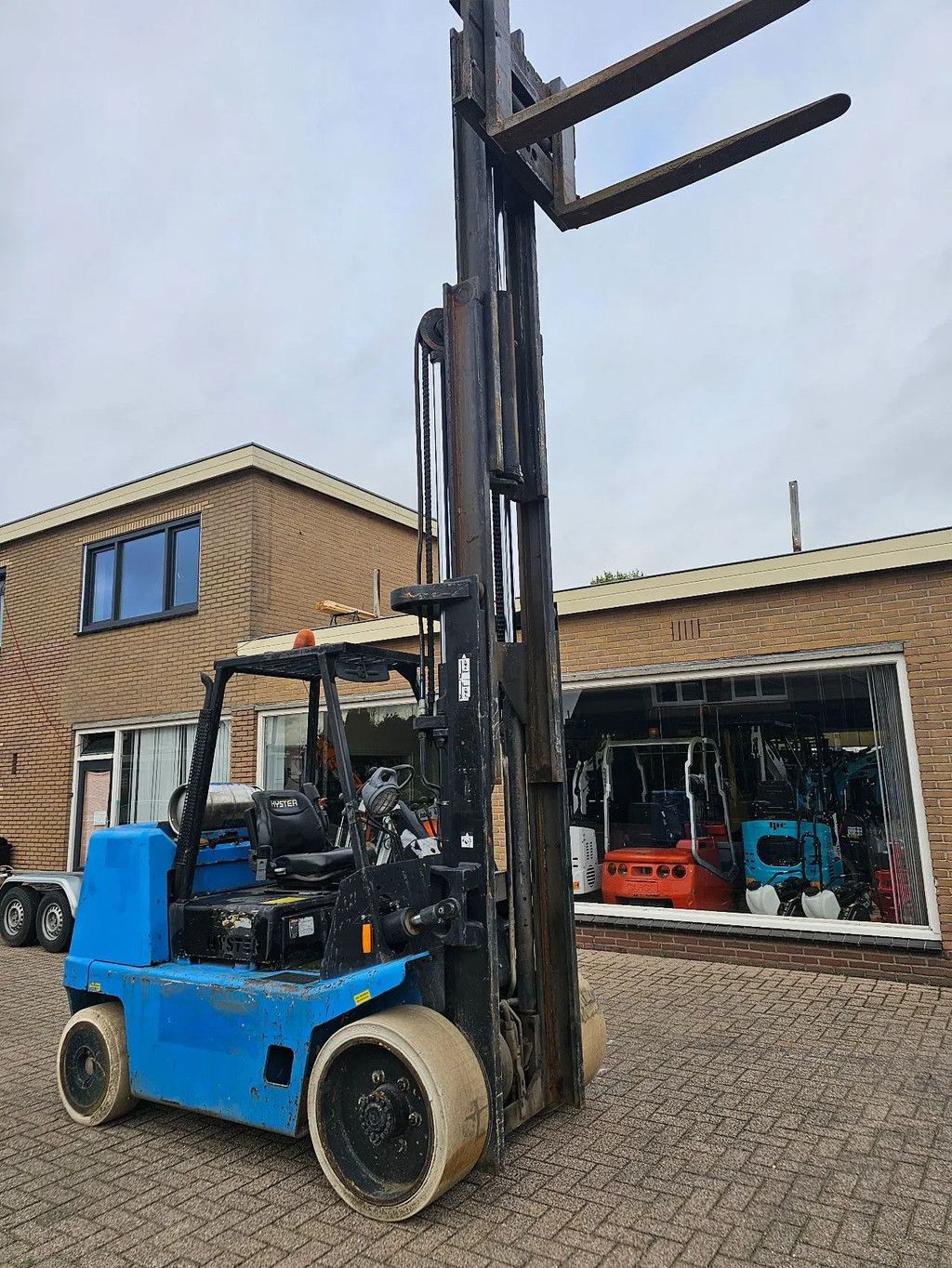 Hyster S.7.00xl heftruck 7 tons 3750 uur