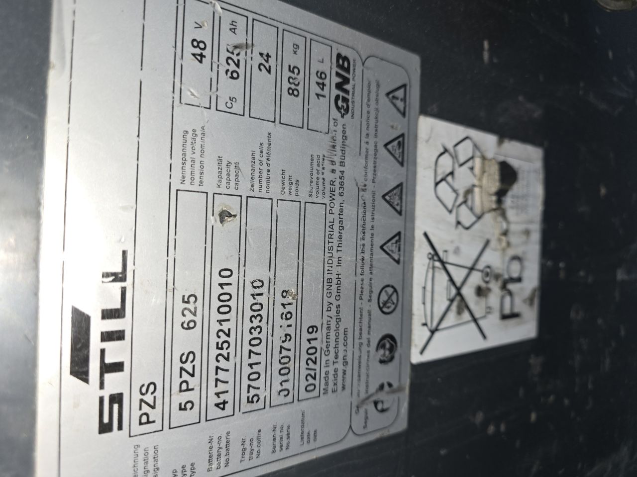 Still RX20-16 Heftruck (2007) Met side shift