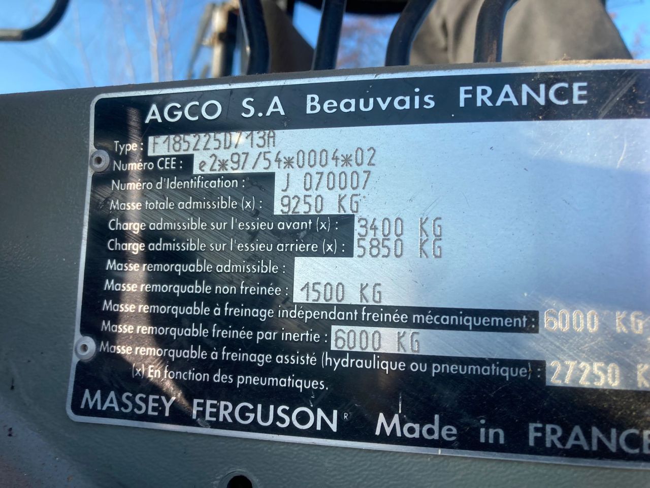 Massey Ferguson (MF) 6290