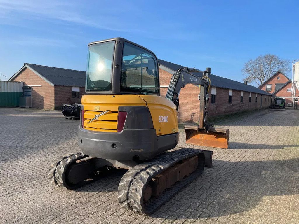 Volvo ECR 48 C Graafmachine