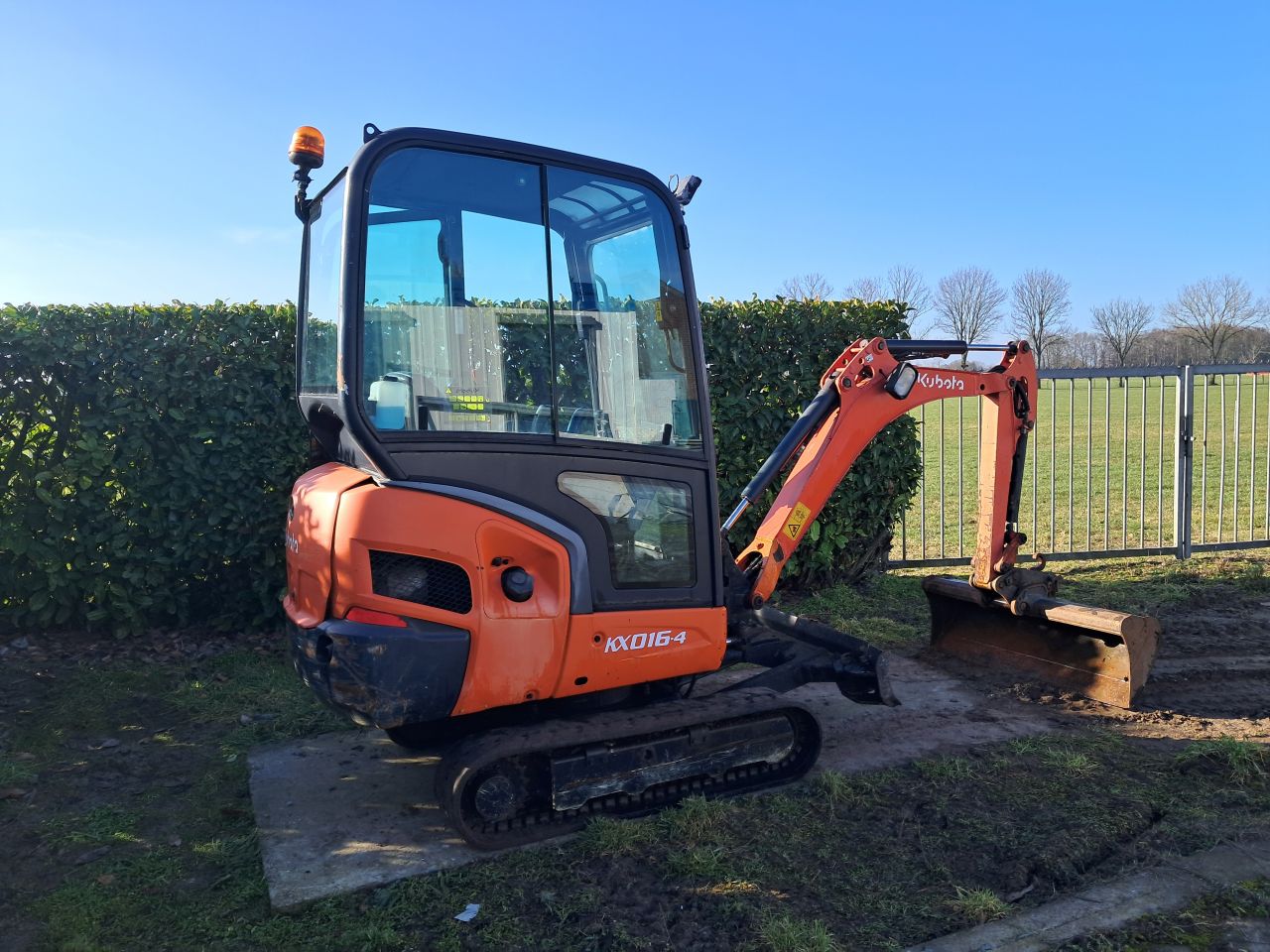 Minigraver Kubota KX016-4 / Graafmachine / Minikraan