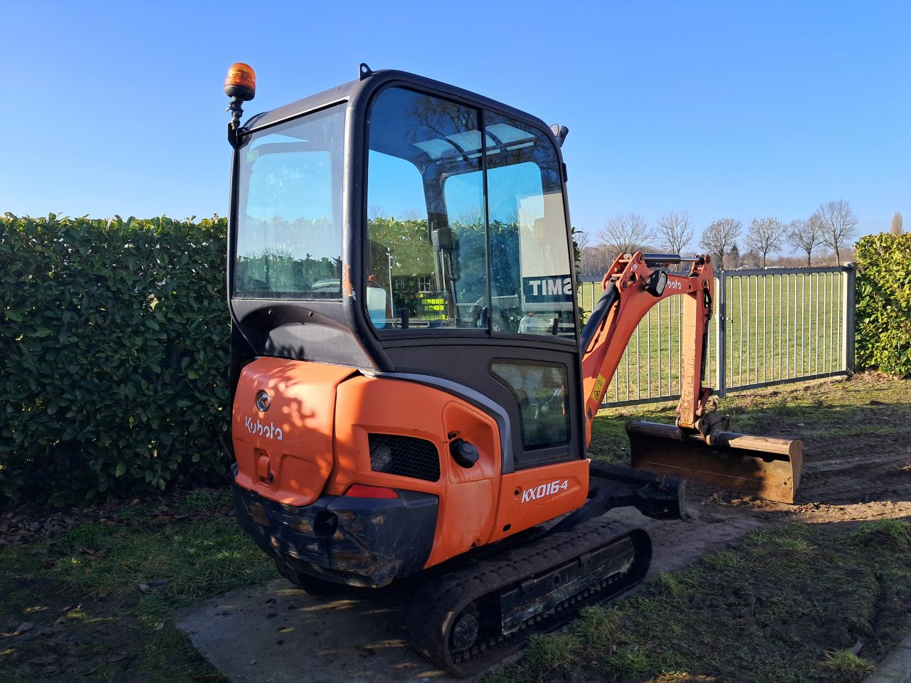 Minigraver Kubota KX016-4 / Graafmachine / Minikraan