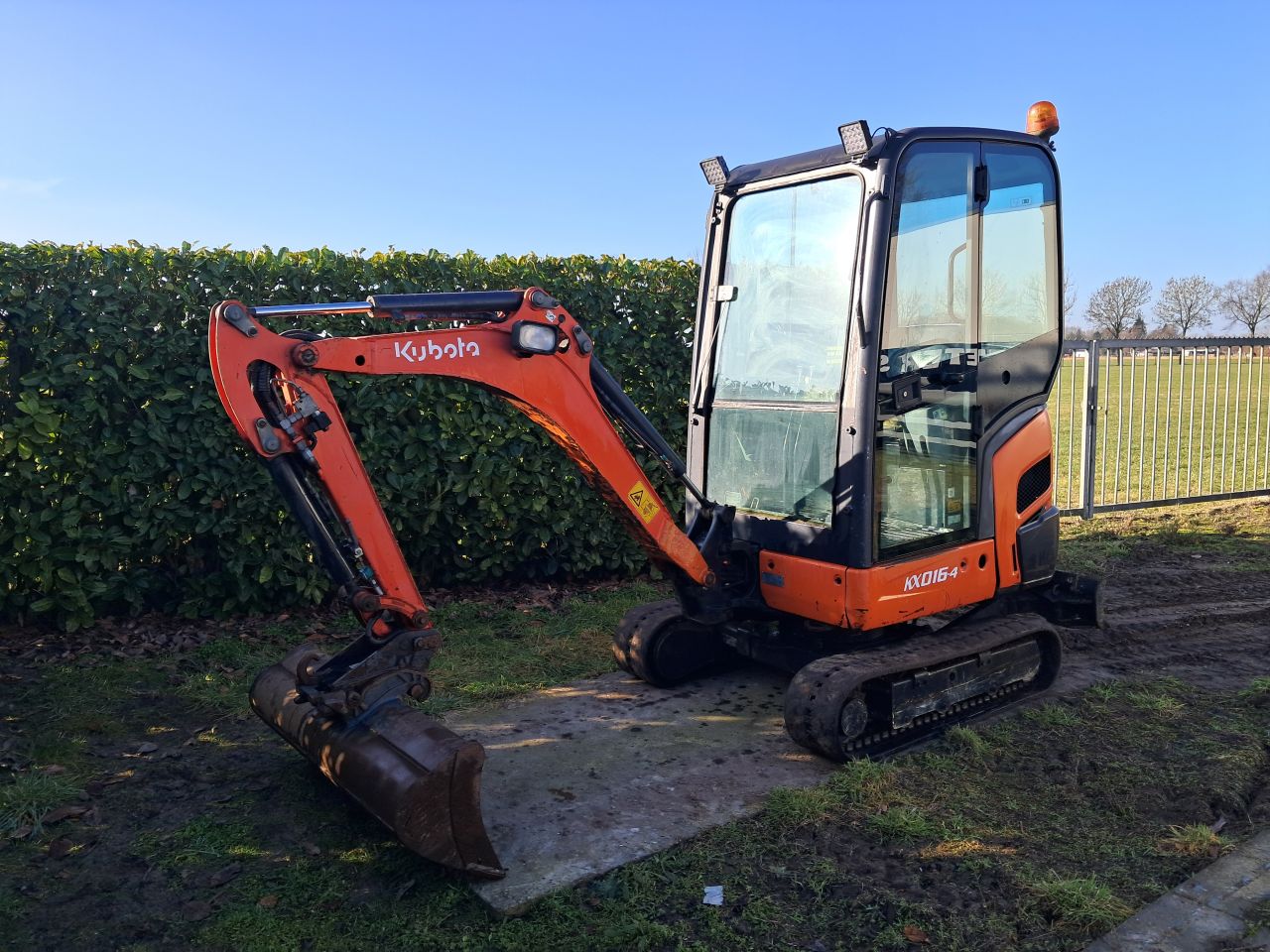Minigraver Kubota KX016-4 / Graafmachine / Minikraan