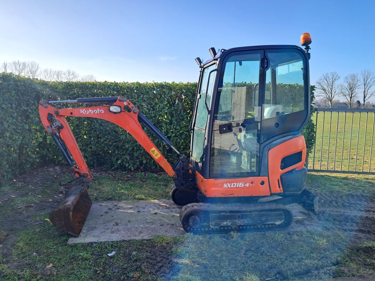 Minigraver Kubota KX016-4 / Graafmachine / Minikraan