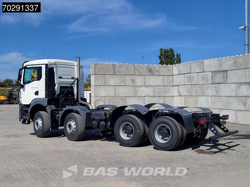 MAN TGS 41.400 8X4 New! Steelsuspension Big-Axle Manual Euro 2