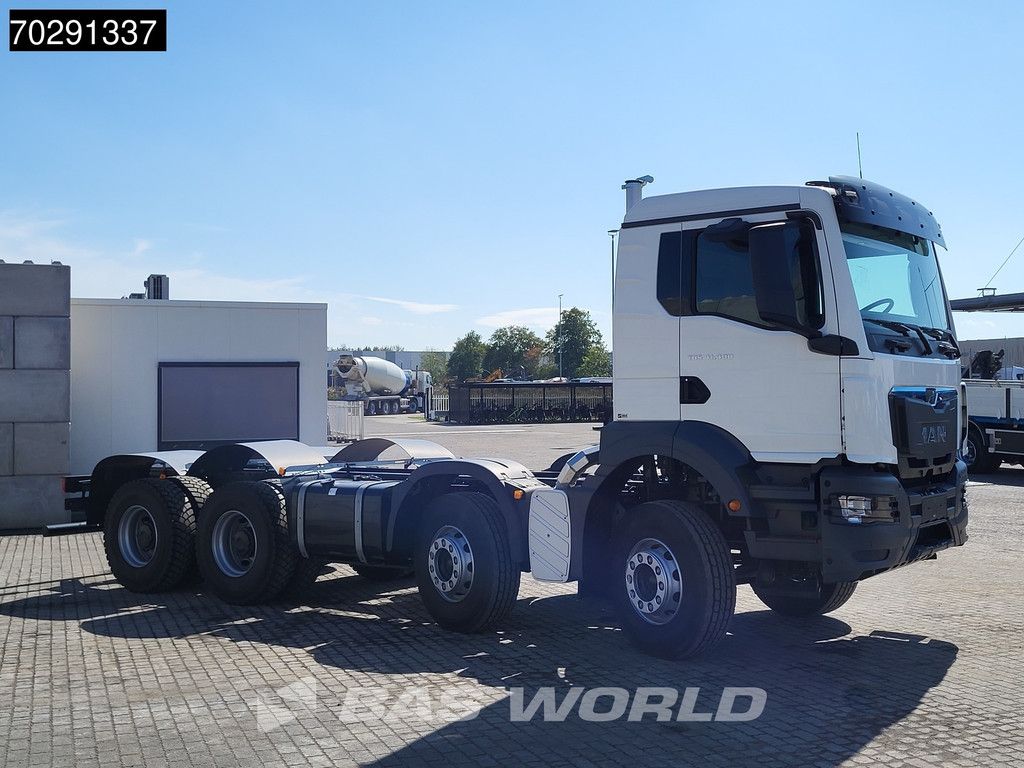 MAN TGS 41.400 8X4 New! Steelsuspension Big-Axle Manual Euro 2