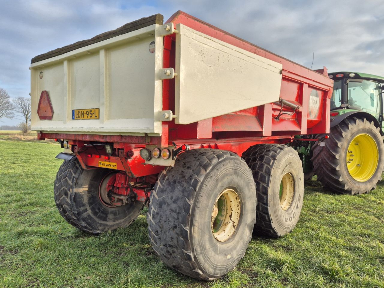 Beco Gigant 180 gronddumper kipper dumper