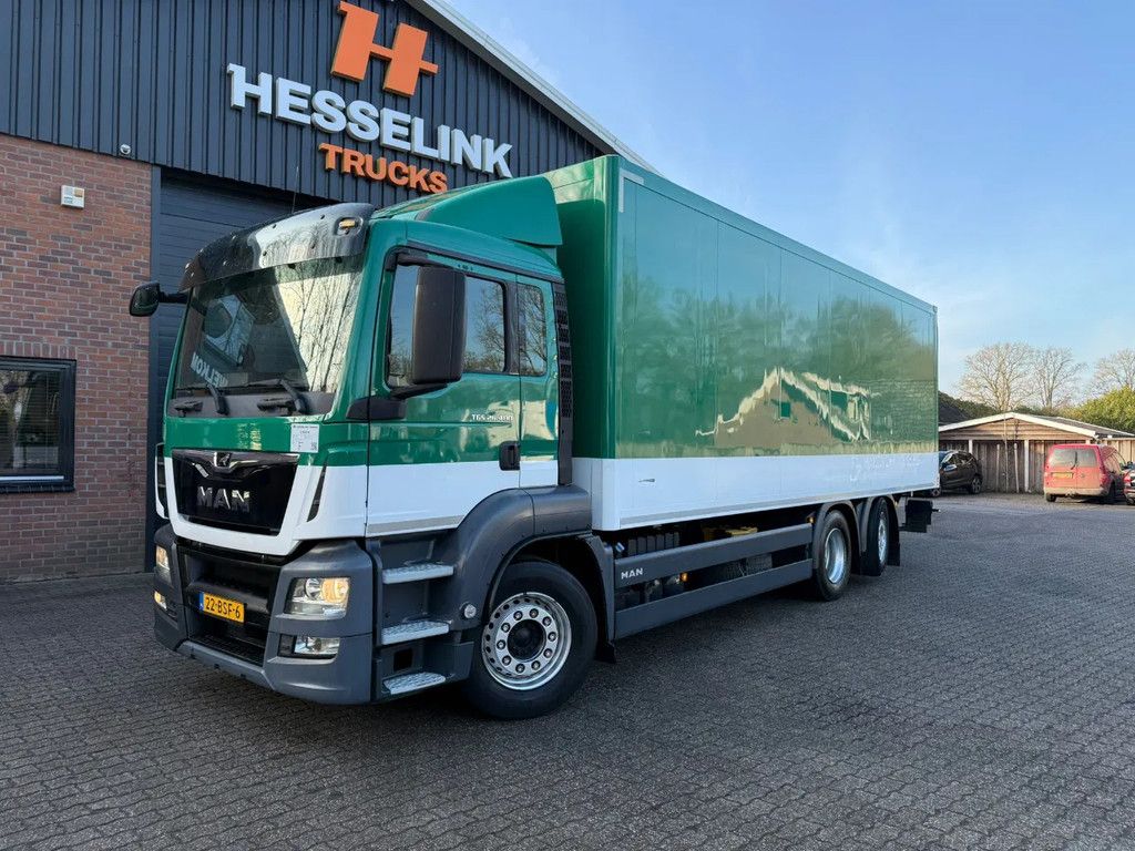 MAN TGS 26.400 7.8M Koffer Stuuras 2500KG LBW AHK APK 10/2026 NL Truck